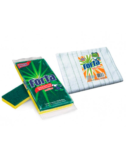 Esponjas e Panos de limpeza