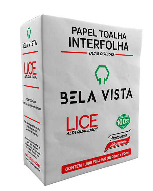 TOALHA INTERFOLHA LICE