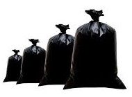 Sacos de Lixo Preto