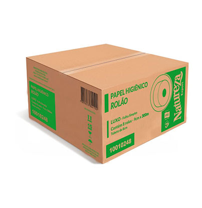 Papel Higiênico Rolão - Natureza 
